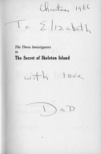 Widmung von Robert Arthur (1966)